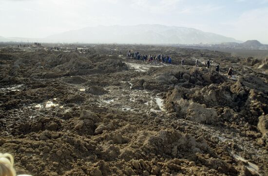 Gissar earthquake in Tajik SSR