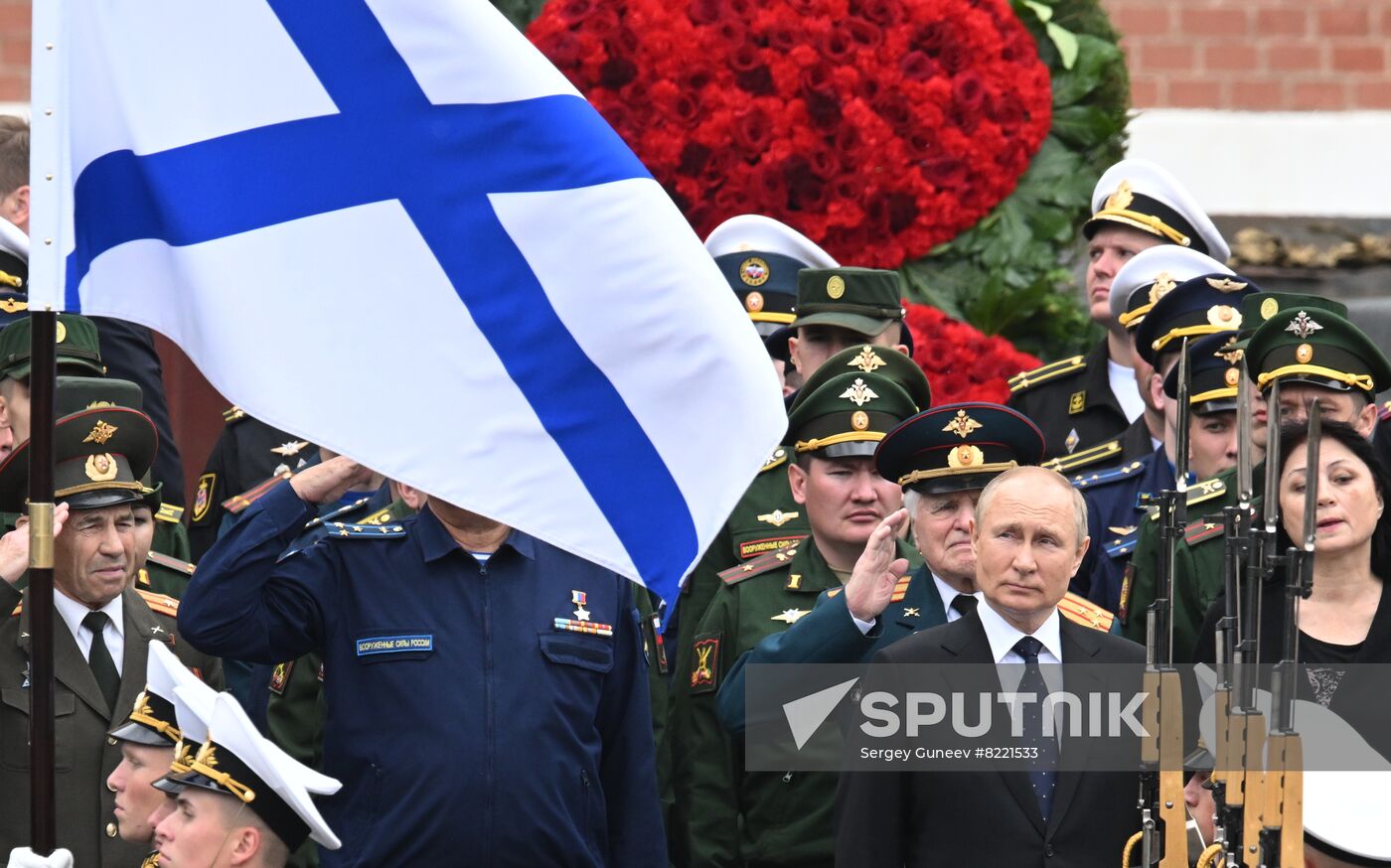 Russia Putin WWII Remembrance and Sorrow Day