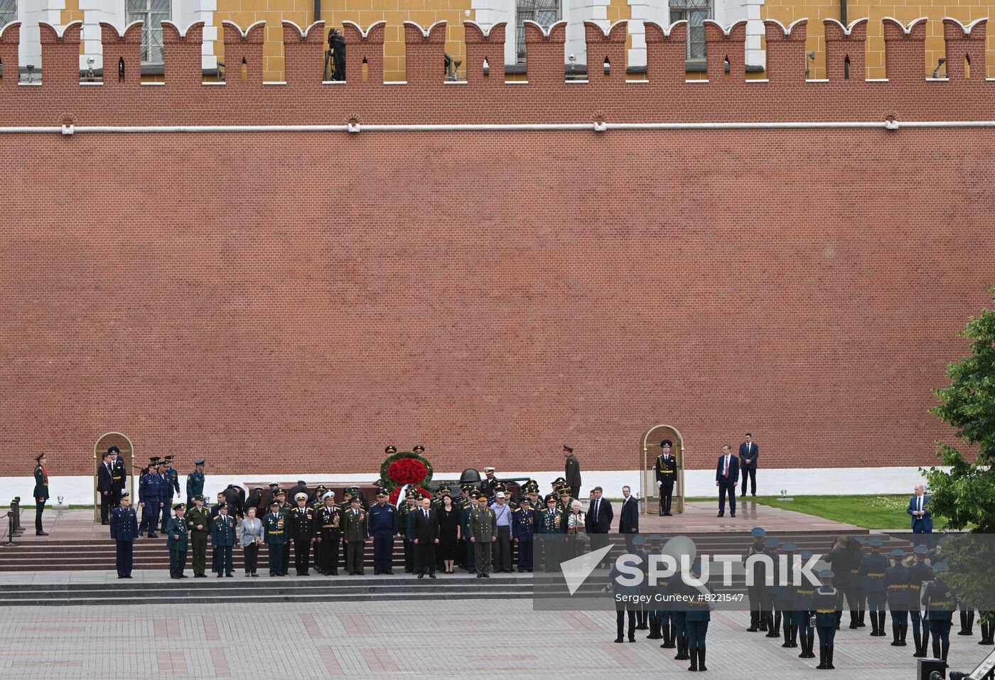 Russia Putin WWII Remembrance and Sorrow Day