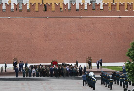 Russia Putin WWII Remembrance and Sorrow Day