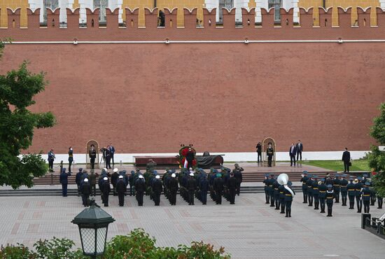 Russia Putin WWII Remembrance and Sorrow Day