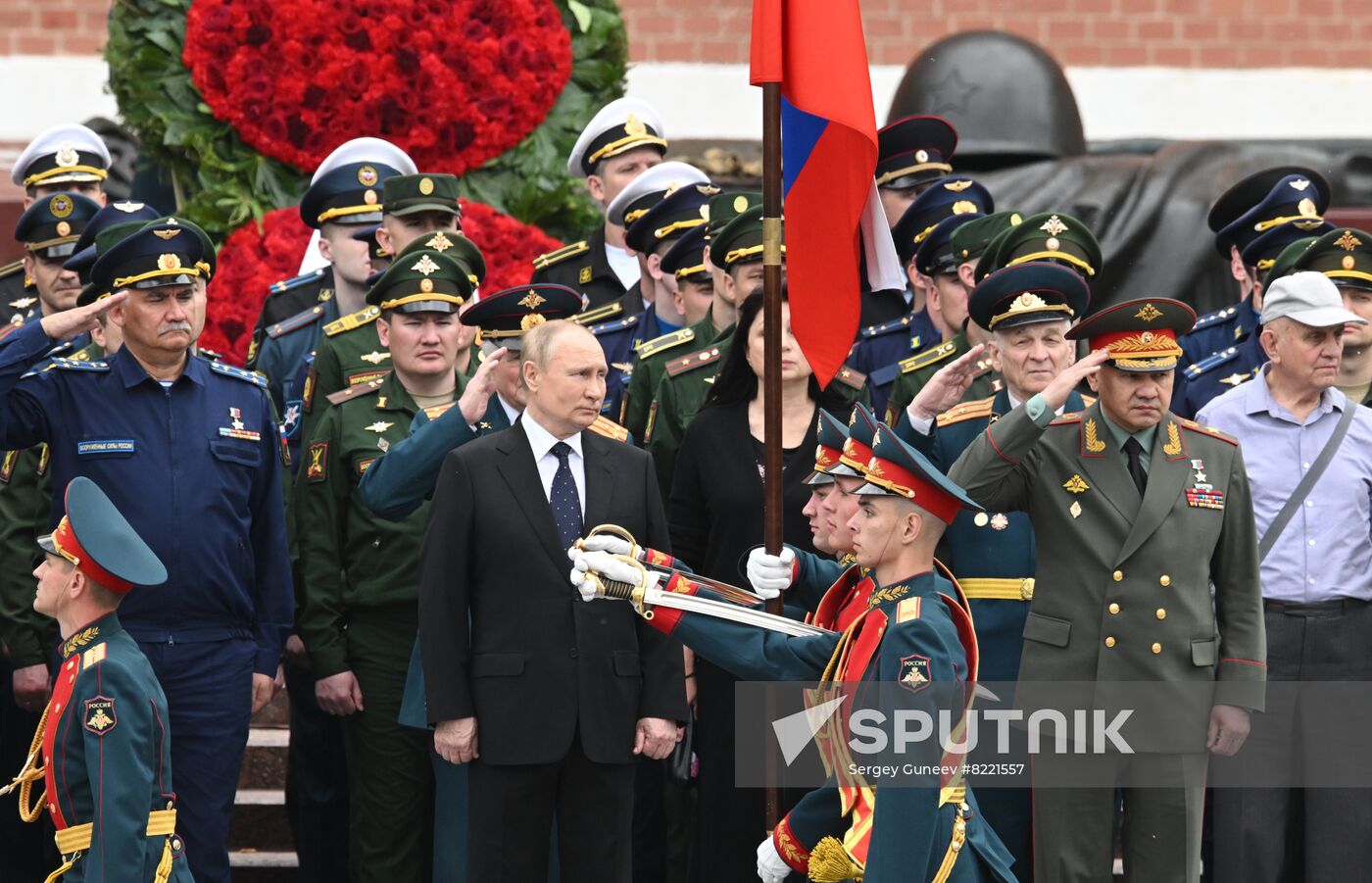 Russia Putin WWII Remembrance and Sorrow Day