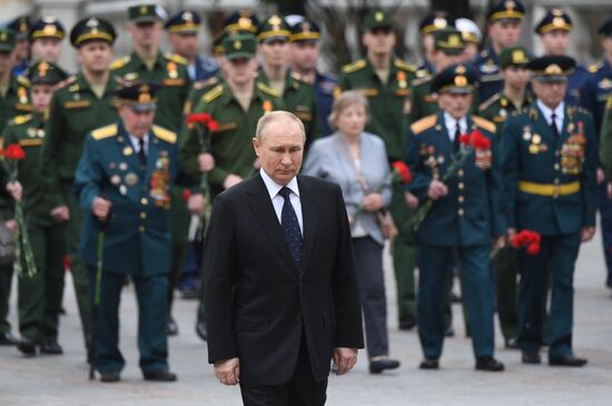 Russia Putin WWII Remembrance and Sorrow Day