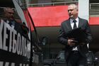 CSKA's newly appointed basketball head coach Emil Rajkovic leaves after a news conference in Moscow, Russia. Location: Russia, Moscow. Author: Aleksey Nikolskyi/Sputnik. Russia Basketball CSKA New Head Coach