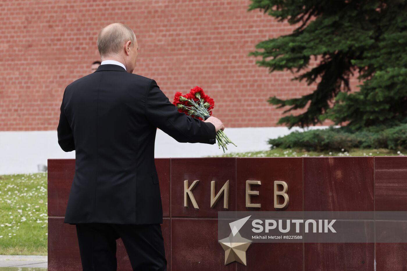 Russia Putin WWII Remembrance and Sorrow Day