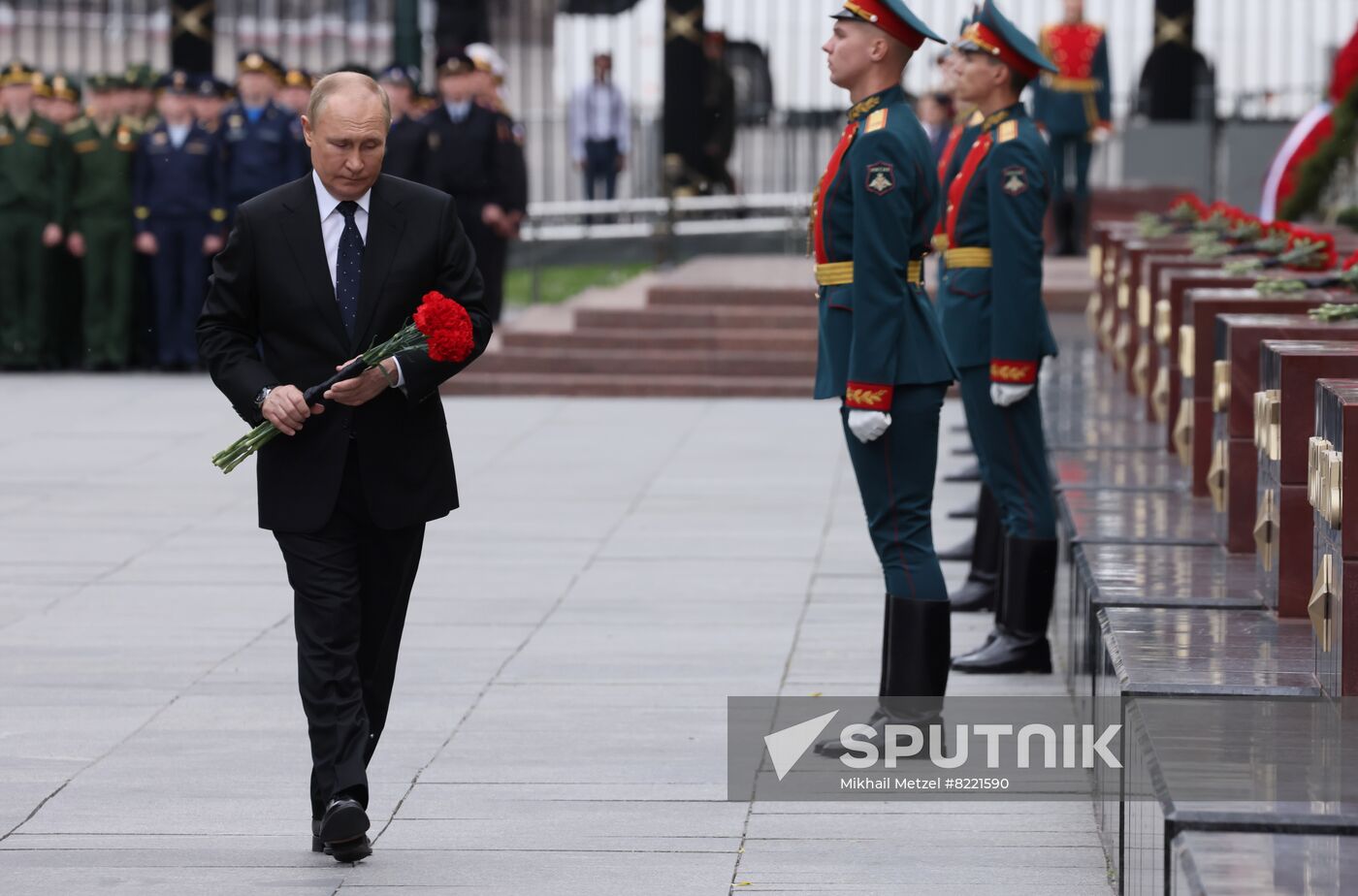 Russia Putin WWII Remembrance and Sorrow Day