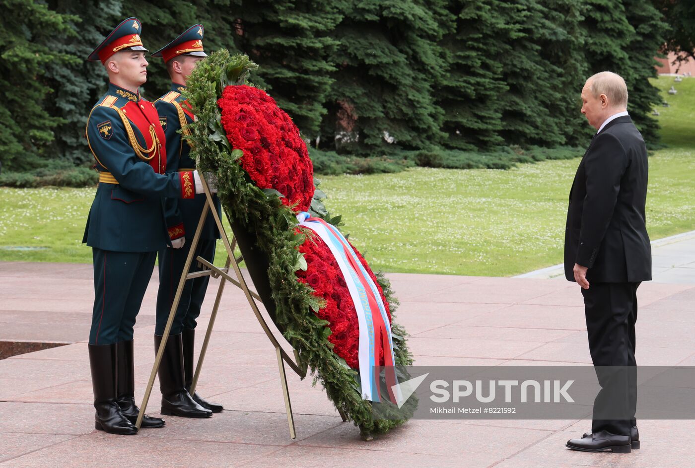 Russia Putin WWII Remembrance and Sorrow Day