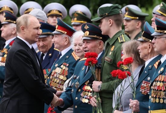 Russia Putin WWII Remembrance and Sorrow Day