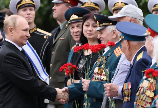 Russia Putin WWII Remembrance and Sorrow Day