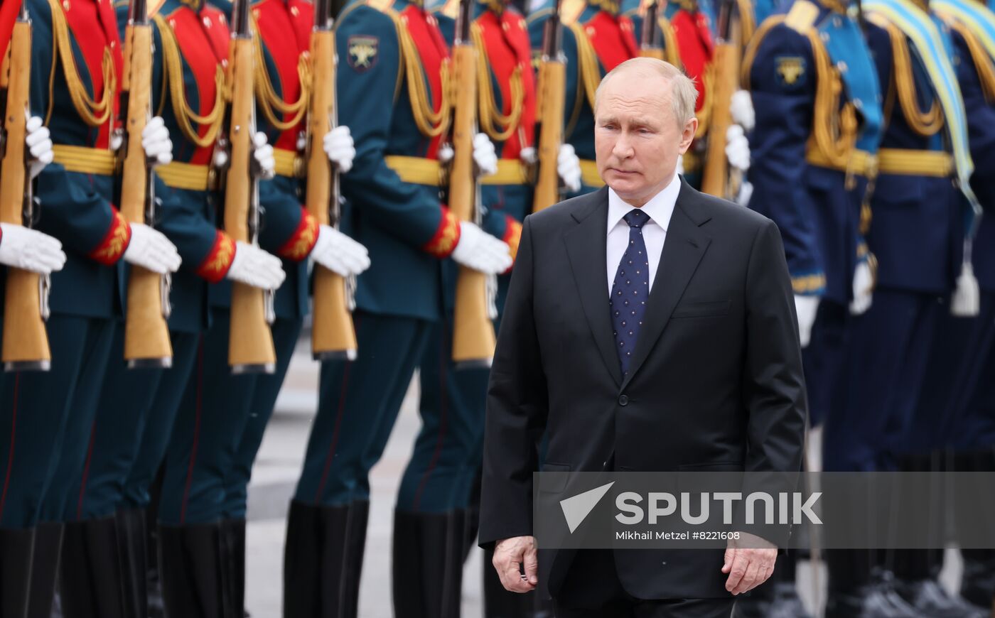 Russia Putin WWII Remembrance and Sorrow Day