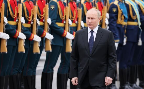 Russia Putin WWII Remembrance and Sorrow Day