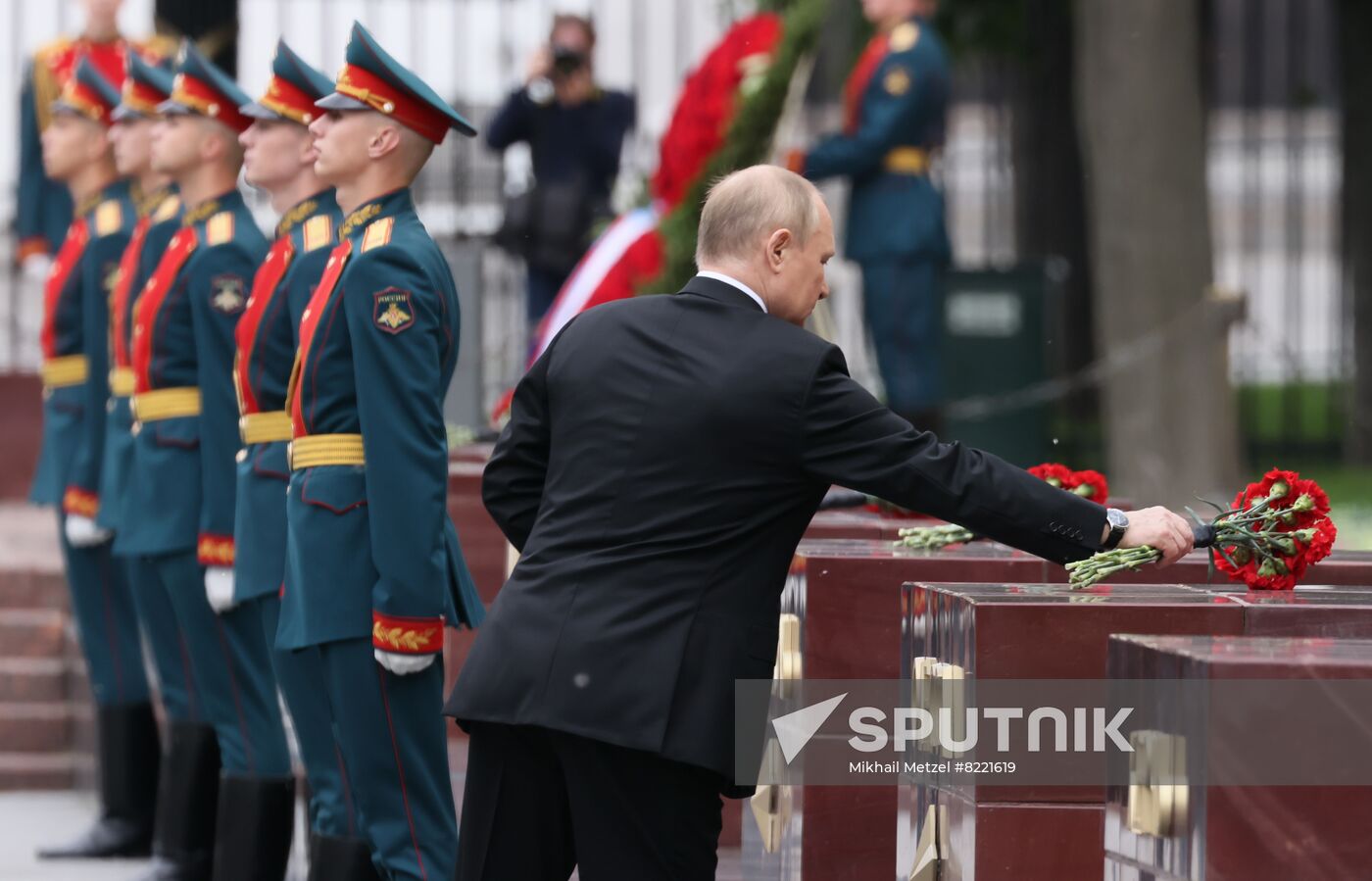 Russia Putin WWII Remembrance and Sorrow Day