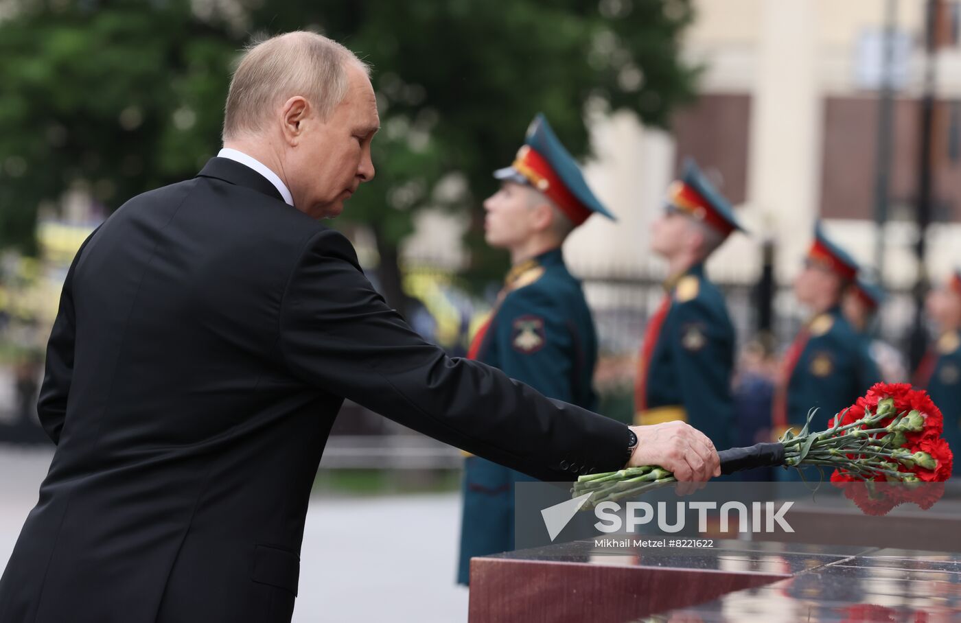 Russia Putin WWII Remembrance and Sorrow Day