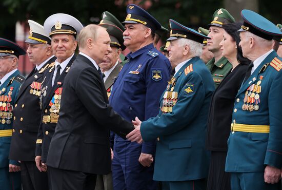 Russia Putin WWII Remembrance and Sorrow Day