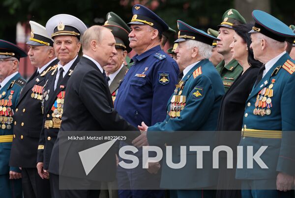 Russia Putin WWII Remembrance and Sorrow Day