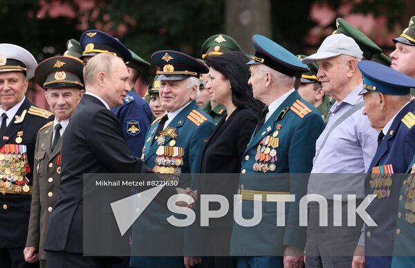 Russia Putin WWII Remembrance and Sorrow Day