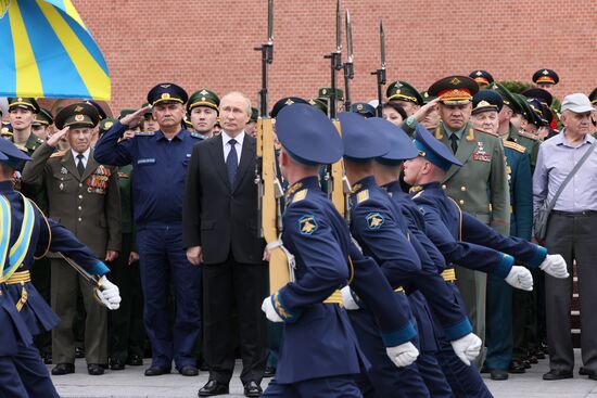 Russia Putin WWII Remembrance and Sorrow Day