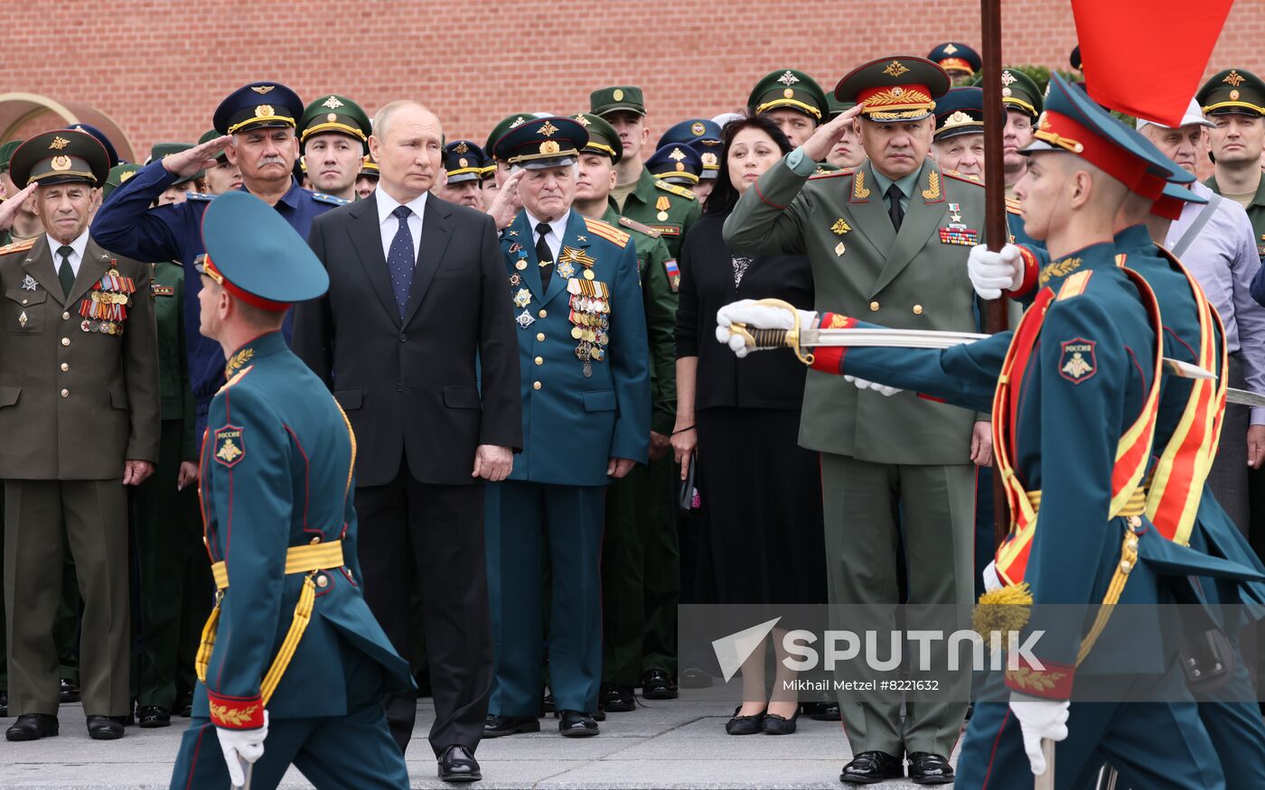 Russia Putin WWII Remembrance and Sorrow Day