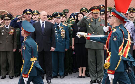Russia Putin WWII Remembrance and Sorrow Day