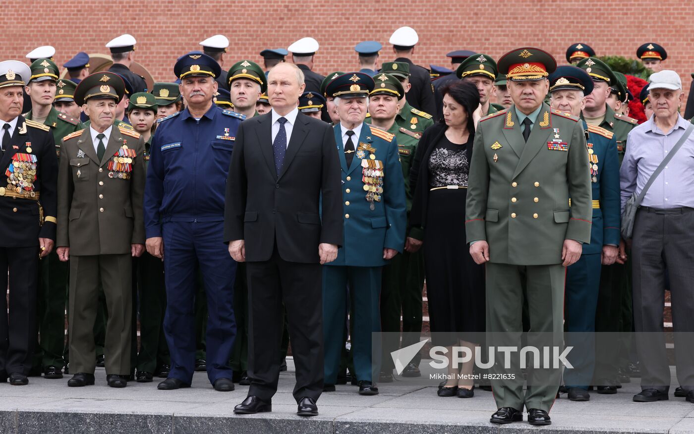 Russia Putin WWII Remembrance and Sorrow Day