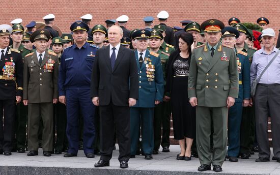 Russia Putin WWII Remembrance and Sorrow Day