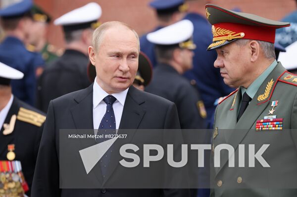 Russia Putin WWII Remembrance and Sorrow Day