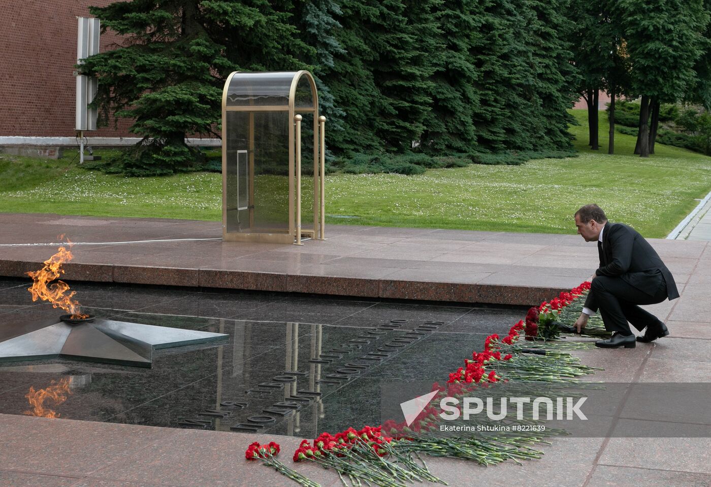 Russia Medvedev WWII Remembrance and Sorrow Day