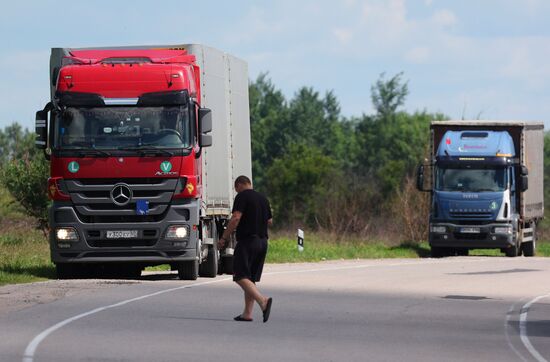 Russia Lithuania Truck Traffic Ban