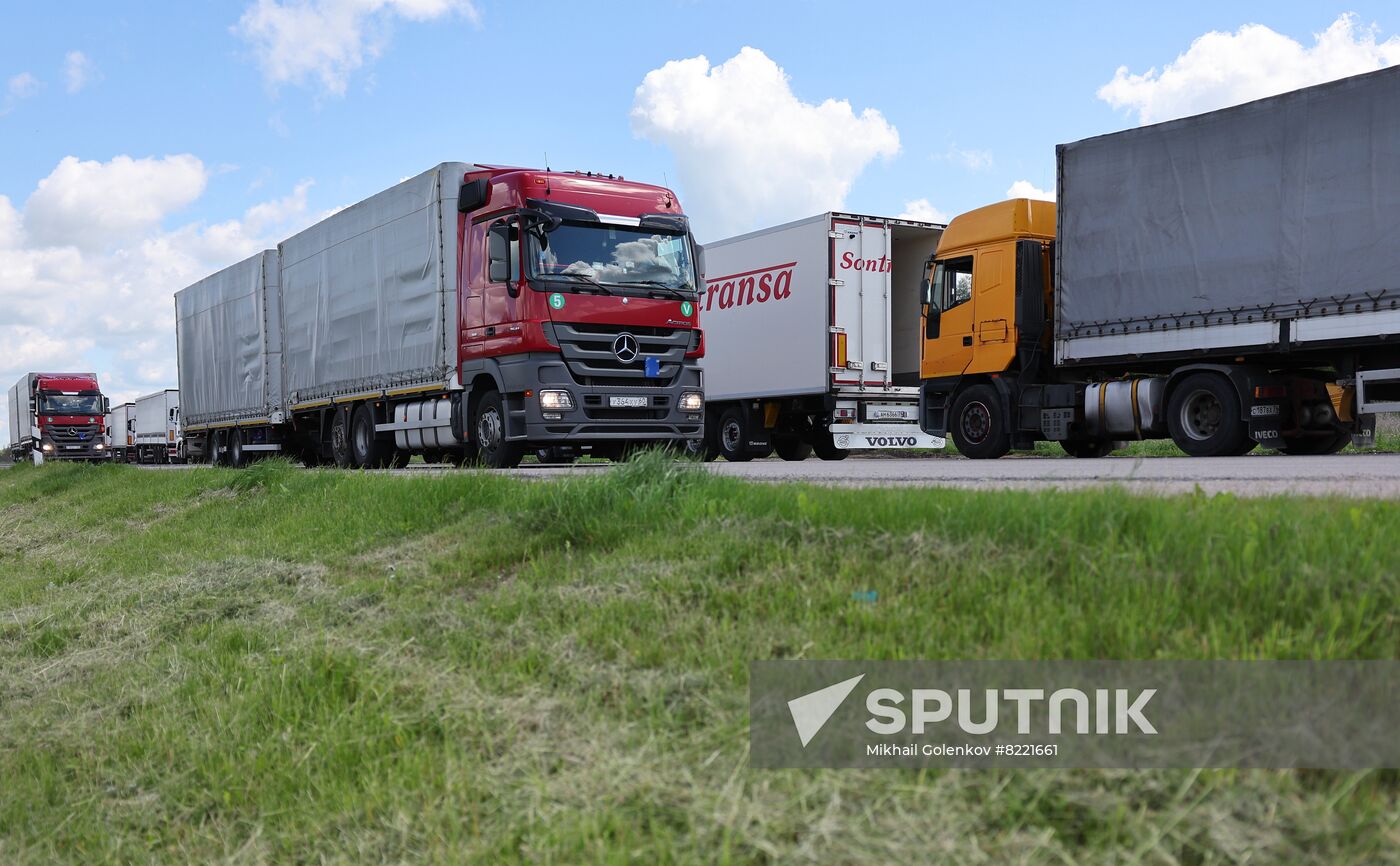 Russia Lithuania Truck Traffic Ban