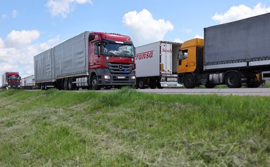 Russia Lithuania Truck Traffic Ban