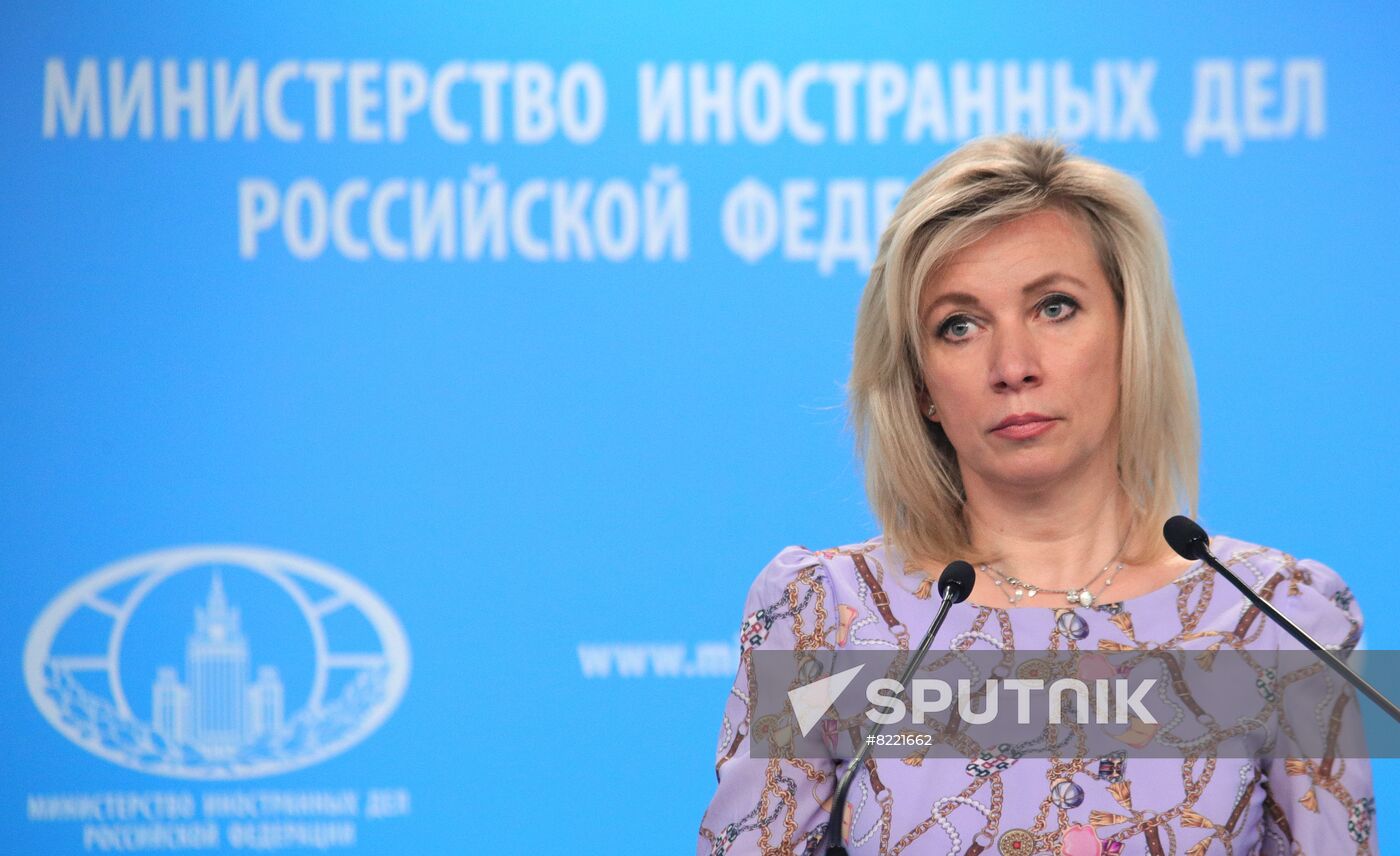 Russia Zakharova Briefing
