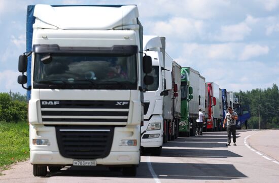 Russia Lithuania Truck Traffic Ban