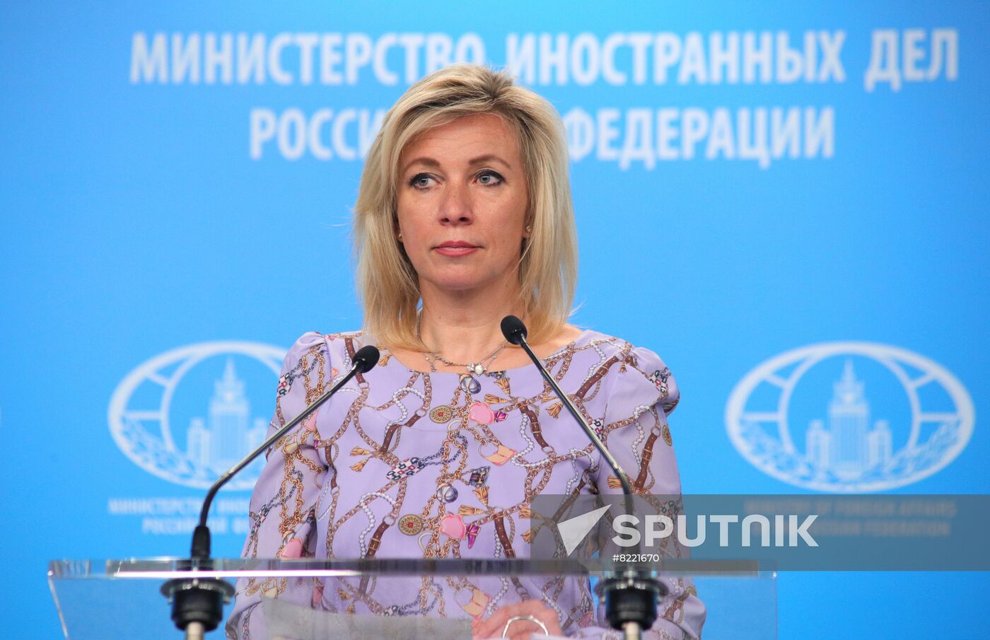 Russia Zakharova Briefing