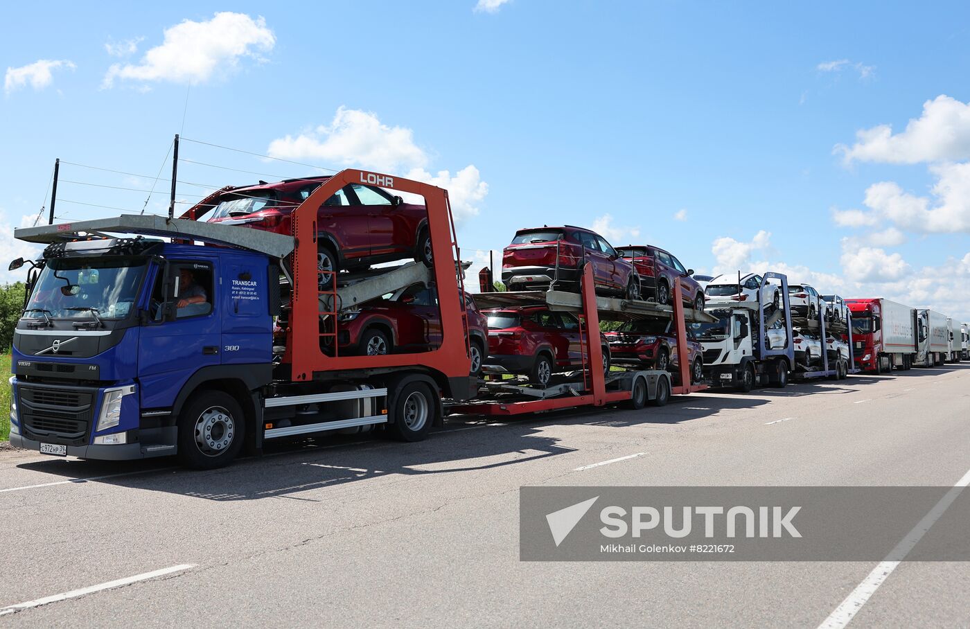 Russia Lithuania Truck Traffic Ban