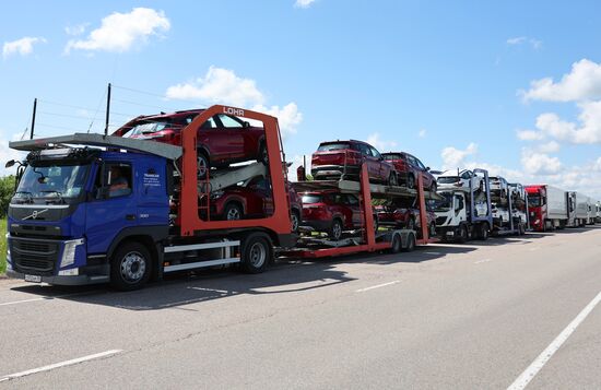 Russia Lithuania Truck Traffic Ban