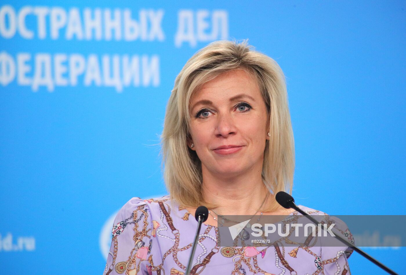 Russia Zakharova Briefing