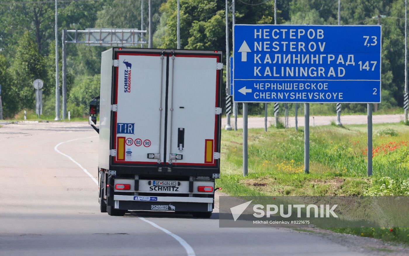 Russia Lithuania Truck Traffic Ban