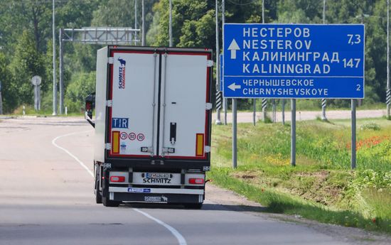 Russia Lithuania Truck Traffic Ban