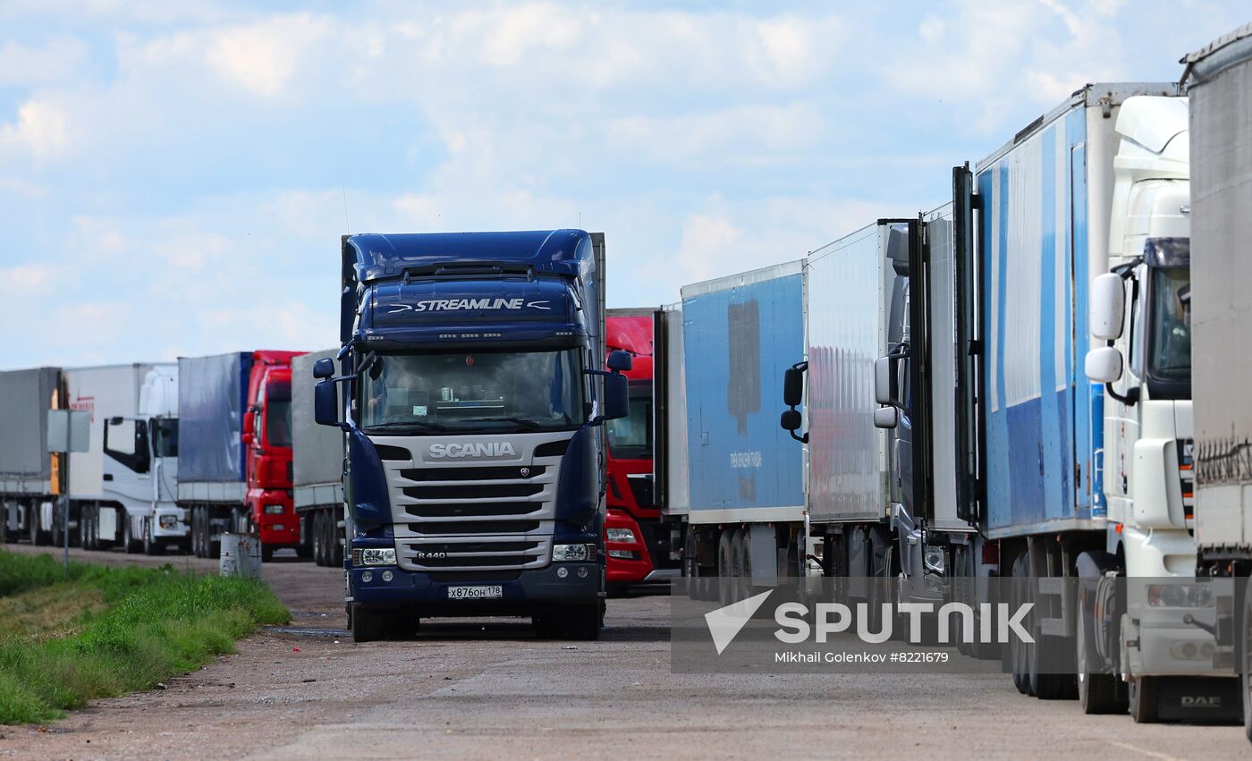 Russia Lithuania Truck Traffic Ban