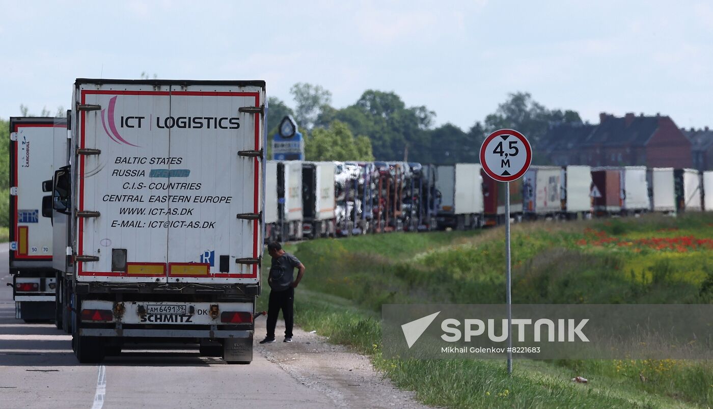 Russia Lithuania Truck Traffic Ban