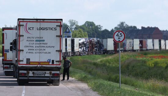Russia Lithuania Truck Traffic Ban