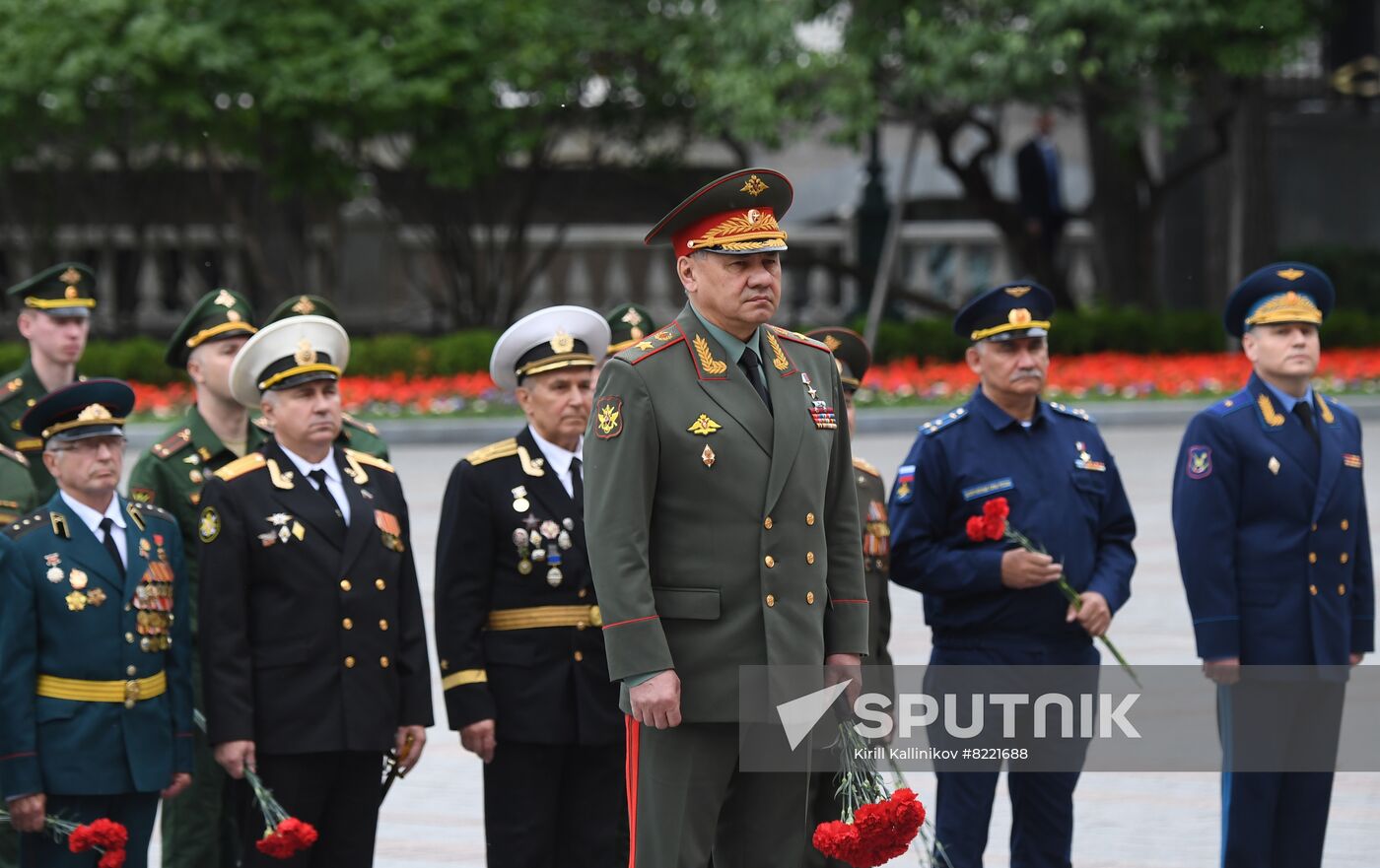 Russia Putin WWII Remembrance and Sorrow Day