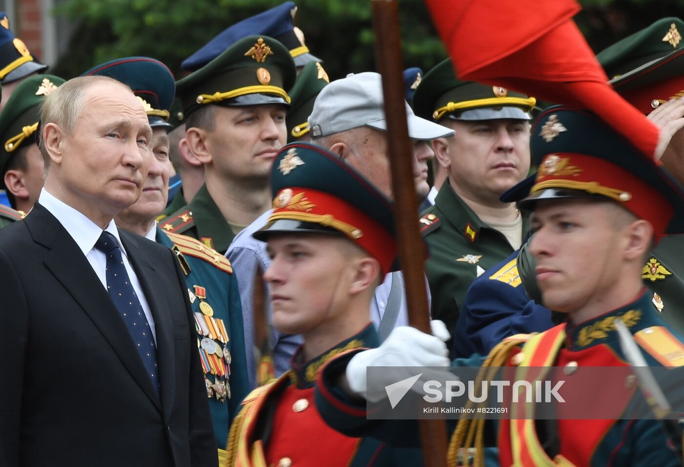 Russia Putin WWII Remembrance and Sorrow Day