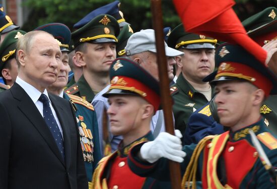 Russia Putin WWII Remembrance and Sorrow Day