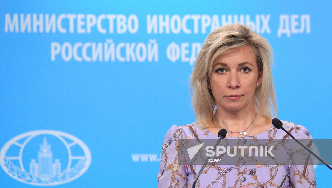 Russia Zakharova Briefing