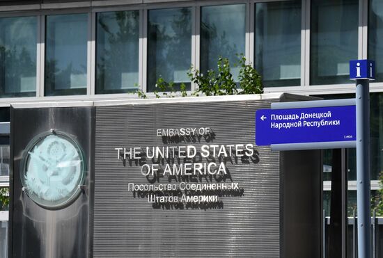 Russia US Embassy Intersection Naming