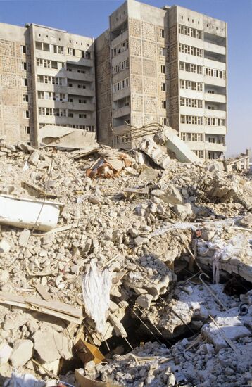 Aftermath of Armenian earthquake
