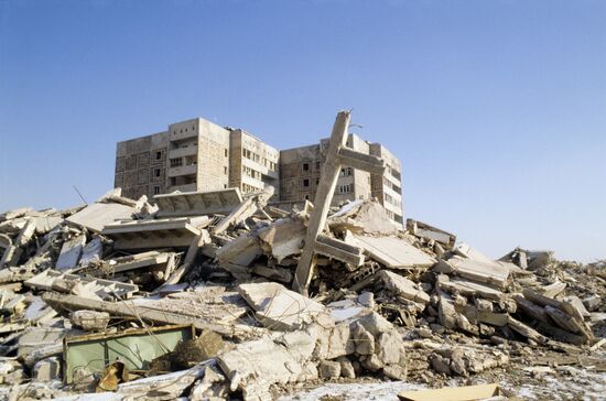 Aftermath of Armenian earthquake