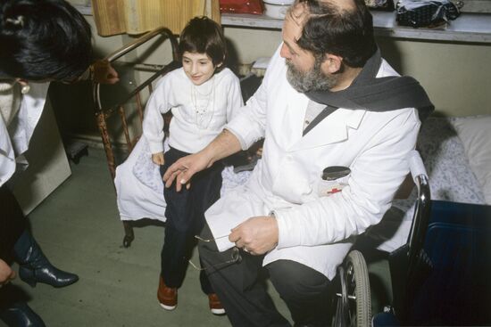 Aftermath of earthquake in Armenia