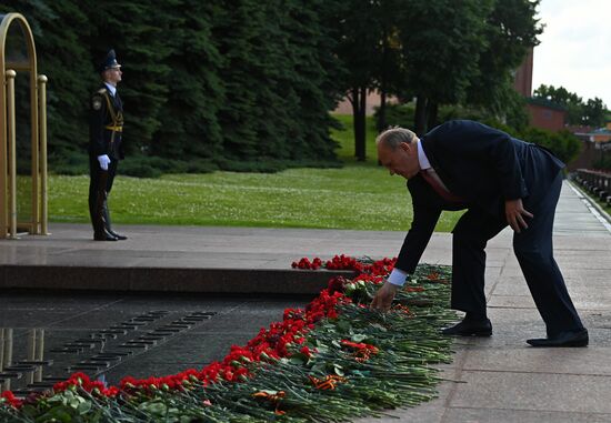 Russia WWII Remembrance and Sorrow Day